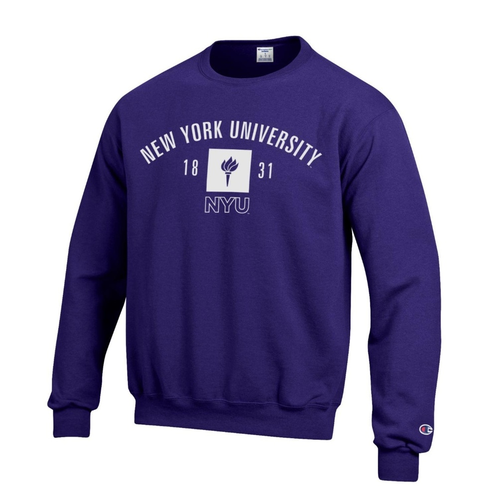 New York University Crew Neck Sweater